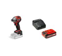 Einhell Professional Visseuse à chocs sans fil TP-CI 18/250 Li BL-Solo Power X-Change (18 V, couple de 250 Nm, moteur sans charbon, porte-embout 6 pans creux) avec Batterie 4,0Ah PLUS et Chargeur