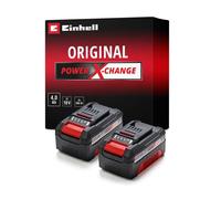 Einhell PXC 2x 4.0 Ah 18V Lithium-Ion Twinpack Batterie