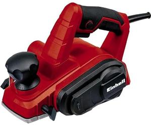 Einhell Rabot électrique TC-PL 750 (750 W, Largeur de rabotage 82 mm, Prise en main sûre et confortable, Livré avec une butée parallèle, une butée de profondeur, un fer CT) + 2 fers réversibles