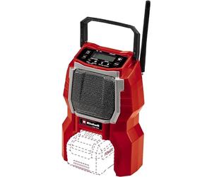 Einhell Radio sans Fil TC-RA 18 Li BT-Solo | PXC | 18 V | Haut-parleur 10 W | Bluetooth | Fonction de recherche automatique des stations | Sans fil