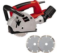 Einhell Rainureuse à béton TC-MA 1300 | 1320 W | Ø 125 mm | largeur coupe jusqu’à 26 mm | profondeur jusqu’à 30 mm | blocage broche | 2 disques diamant