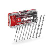 Einhell Set de forets à pierre S-CASE 10 pièces tige E6.3 plaquette métal dur broche laminée