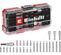 Einhell S-CASE Bitset 28tlg LS 108613 Jeu dembouts 1/4 (6.3 mm), PZ, PH, vis à fente, hexagonal, TX