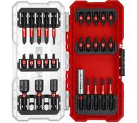 Einhell S-CASE Coffret de 28 embouts résistants aux chocs (embouts 25 mm, embouts 50 mm, porte-embouts 60 mm, douilles)