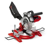 Einhell Scie à onglet TC-MS 2112 (1600 W, Largeur de coupe maximale : 120 mm, Table pivotante, Tête de scie inclinable)