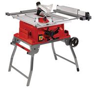 Einhell Scie circulaire sur table TE-CC 250 UF (puissance max. 2 000 W, glissière de découpe, fonction de démarrage progressif, butée parallèle et butée d’angle/transversale, repliable et portable)