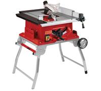 Einhell Scie circulaire sur table TE-TS 250 UF (puissance maximale de 2 000 W, fonction trolley, démarrage progressif, table en aluminium, extensions de table, butée parallèle et butée d’angle)