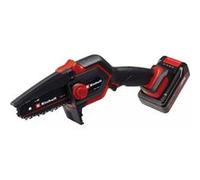 Einhell Tronçonneuse à chaîne sans fil GE-PS 18/15 Li Bag Kit Power X-Change (18 V, Brushless, longueur de coupe 12,5 cm, avec batterie 2,5 Ah, chargeur, chaîne de rechange, sac Einhell 45/29)