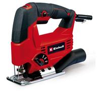 Einhell Scie sauteuse pendulaire TC-JS 80/1 (550 W, Régime 1000-3000 trs/min, Capacité de coupe bois/acier/plastique : 80/10/20 mm, Coupe en biais 45° maximum)
