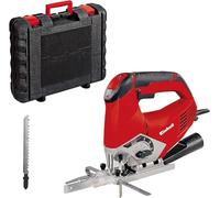 Einhell Scie sauteuse pendulaire TE-JS 100 (750 W, Variateur électronique, Semelle inclinable, Fonction soufflerie, guide de coupe)