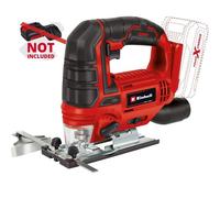 Einhell Scie sauteuse sans fil TC-ST 18 Li-Solo (Li-Ion, 18 V, amplitude 20 mm, biseau max. 45°, fonction pendulaire réglable , support de lame de scie sans outil, batterie et chargeur non inclus)