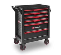 Einhell Servante d'atelier non équipée (6 tiroirs, charge maximale 135 kg, mobile avec roulettes de blocage)