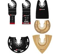 Einhell Set de 6 Accessoires universels pour outils multifonctions pour le bois, métal, plastique et carreaux