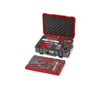 Einhell Set Mallette Outils Rénovation E-Case 78 pcs (Rénovation, Perceuses, Embouts, Pinces, Spatule, Système E-Case)