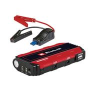 Einhell Station d'énergie - Booster de démarrage CE-JS 12 (12 V, Pic : 400 A, Temps de charge : 5h, Livré en sacoche avec câble d'aide au démarrage, câble USB (Micro/Mini USB))