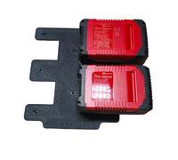 Einhell Support mural pour batteries et chargeurs Einhell [Fabriqué en Allemagne] Support de batterie pour batteries 18 V - Support mural pour batterie Einhell - Support mural pour ranger et système