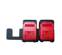 Einhell Support mural pour batteries et chargeurs Einhell [Fabriqué en Allemagne] Support de batterie pour batteries 18 V - Support mural pour batterie Einhell - Support mural pour batterie et système