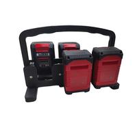 Einhell Support mural pour batteries et chargeurs Einhell [Fabriqué en Allemagne] Support de batterie pour batteries 18 V - Support mural pour batterie Einhell - Support mural pour ranger et système