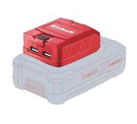 Einhell 4514120 adaptateur de puissance & onduleur Universel Noir, Rouge