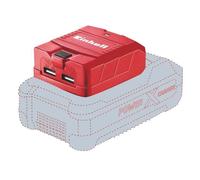 Einhell TC-CP 18 Li USB-Solo 4514120 Adaptateur de charge USB pour batterie 18V