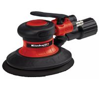 Einhell Ponceuse excentrique pneumatique TC-PE 150 (plateau de 150 mm de diamètre, levier de réglage de vitesse en continu, 6 papiers abrasifs, raccord, clé de serrage)