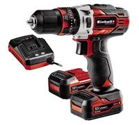 Einhell Perceuse à percussion sans fil TE‑CD 12 Li‑i (2x 2,0 Ah)