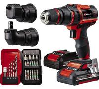 Einhell TE-CD 18/45 3X-Li+22 Perceuse-visseuse sans fil | 2 Batteries, Chargeur & Bit-Set