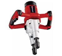 Einhell Mélangeur TE-MX 1600 2 CE Twin – 1600 W, transmission à 2 vitesses, 2 agitateurs Ø120 mm