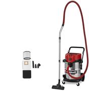 Einhell Te- VC 5090 SACL 2347450, Aspirateur eaux et poussières, Rouge, Noir
