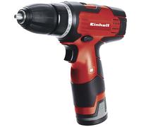 Einhell Visseuse sans fil TH-CD 12-2 Li (12 V, Couple : 24 Nm) Livrée en coffret avec chargeur et batterie
