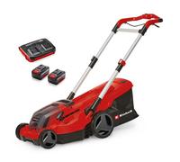 Einhell Tondeuse à gazon GP-CM 36/450 Kit PXC (36V, largeur 38cm, Brushless, Mulching) Livré avec 2 Batteries 4,0Ah et Chargeur