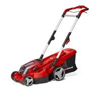 Einhell Tondeuse à Gazon sans Fil RASARRO 36/36 Kit Power X-Change (36V, Largeur de Coupe : 36 cm, Surfaces Jusqu’à 400m², Bac 45L) Livré avec 2 Batteries 3,0 Ah et 2 Chargeurs