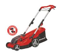 Einhell Tondeuse à gazon sans fil GE-CM 36-37 Li-Solo Power X-Change (36V, largeur de coupe 37 cm, jusqu’à 400 m2, bac collecteur 45