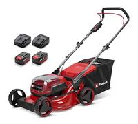 Einhell Tondeuse à Gazon sans Fil GC-CM 36/42 Li BL (2 x 4,0 Ah) Power X-Change (36 V, Largeur de Coupe 42 cm, Max. 400 m², brushless, bac collecteur 50 L, avec 2 Batteries 4,0 Ah + 2 chargeurs)