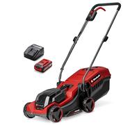 Tondeuse à Gazon sans Fil Einhell GE-CM 18/30-1 Li BL (1 x 3,0 Ah) Power X-Change (18 V, Largeur de Coupe 30 cm, Max. 175 m², Moteur brushless, bac 27 L, Hauteur de Coupe 30-65 mm, avec Batterie)