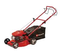 Einhell Tondeuse à gazon thermique GC-PM 46/5 S (146cc, surfaces jusqu’à 1 400 m², Largeur de coupe 46 cm)