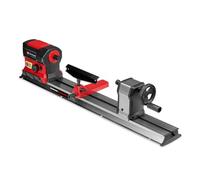 Einhell Tour à bois TC-WW 600 CE Vario (600 W, système électronique de régulation constante, tour à bois pour pièces à usiner de max. 60 x 25 cm, vitesse variable 800-3000 tr/min, avec plateau)