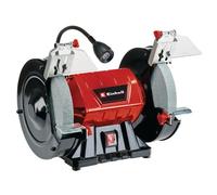 Einhell Touret à meuler TC-BG 200 L (400W, lampe) Livré avec meule de dégrossissage et meule de ponçage fin K36/K60