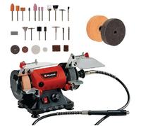 Einhell Touret à meuler TC-XG 75 Kit (kit pour travaux de polissage/meulage, bâti métallique compact)