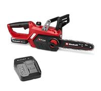 Einhell Tronçonneuse sans fil GE-LC 18/25-1 Li Kit (1 x 2,5 Ah) PXC (18 V, longueur de coupe 23 cm, vitesse de chaîne 4,5 m/s, lubrification automatique, avec batterie et chargeur)