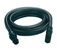 Kit - tuyau d'aspiration noir - longueur 7 mètres - embouts - PVC EINHELL