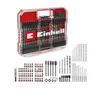 Einhell Assortiment 108798 – 95 pièces forets et embouts métal, pierre, béton, bois, brique 3–8 mm