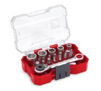 Einhell Jeu de douilles-embouts 1/4 (6.3 mm) 21 pièces 118683