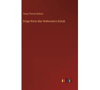 Einige Worte Über Wallensteins Schuld