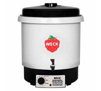 WECK Machine à cuire, plastique, sans horloge, avec grille d'insertion, avec robinet de vidange entièrement en plastique