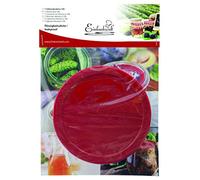 Einkochwelt 22511 Couvercle en silicone Rouge
