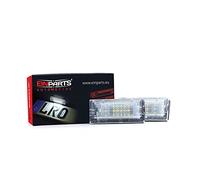 einparts EP02 Plaque Immatriculation LED Lampes