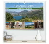 Einsame Dörfer - Eine Wanderung in den Abruzzen (hochwertiger Premium Wandkalender 2026 DIN A2 quer), Kunstdruck in Hochglanz: Begleiten Sie uns auf ... und einsames Wandergebiet östlich von Rom.