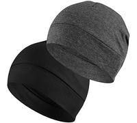 EINSKEY Bonnet de Nuit Homme Femme, 100% Coton Léger Fin Skull Cap pour Sport, Chimio, Cancer, Sommeil, Casque Moto