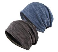 EINSKEY Bonnet Homme Femme Léger Respirant Long Beanie Hat pour Running, Chimio, Sommeil, Randonnée